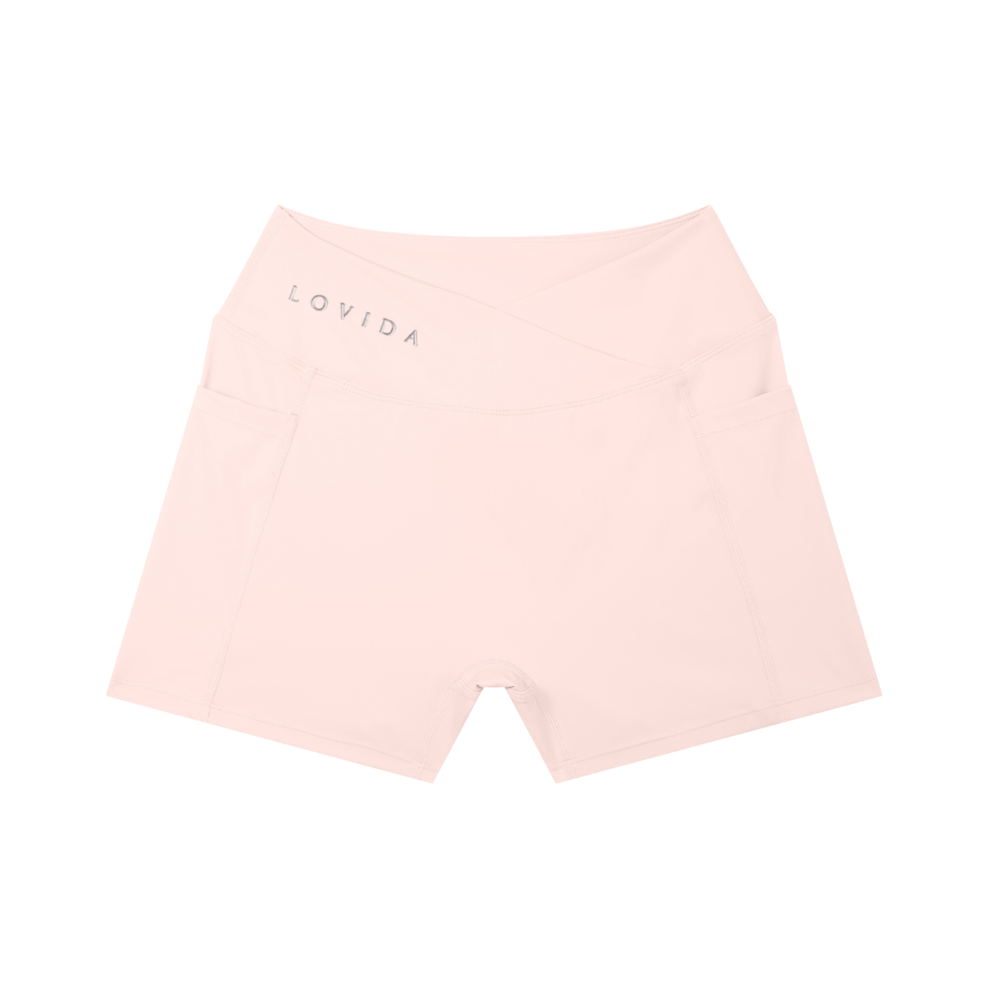 Lovida High Rise Pocket Yoga Shorts