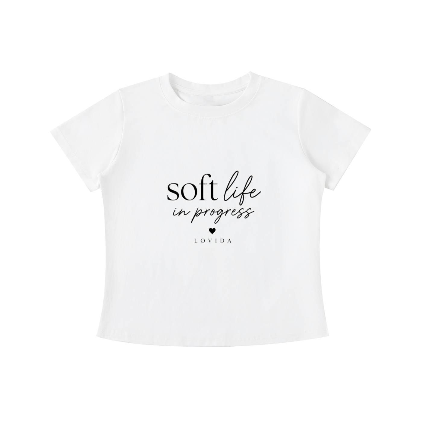 Soft Life in Progress Slim Fit T-shirt
