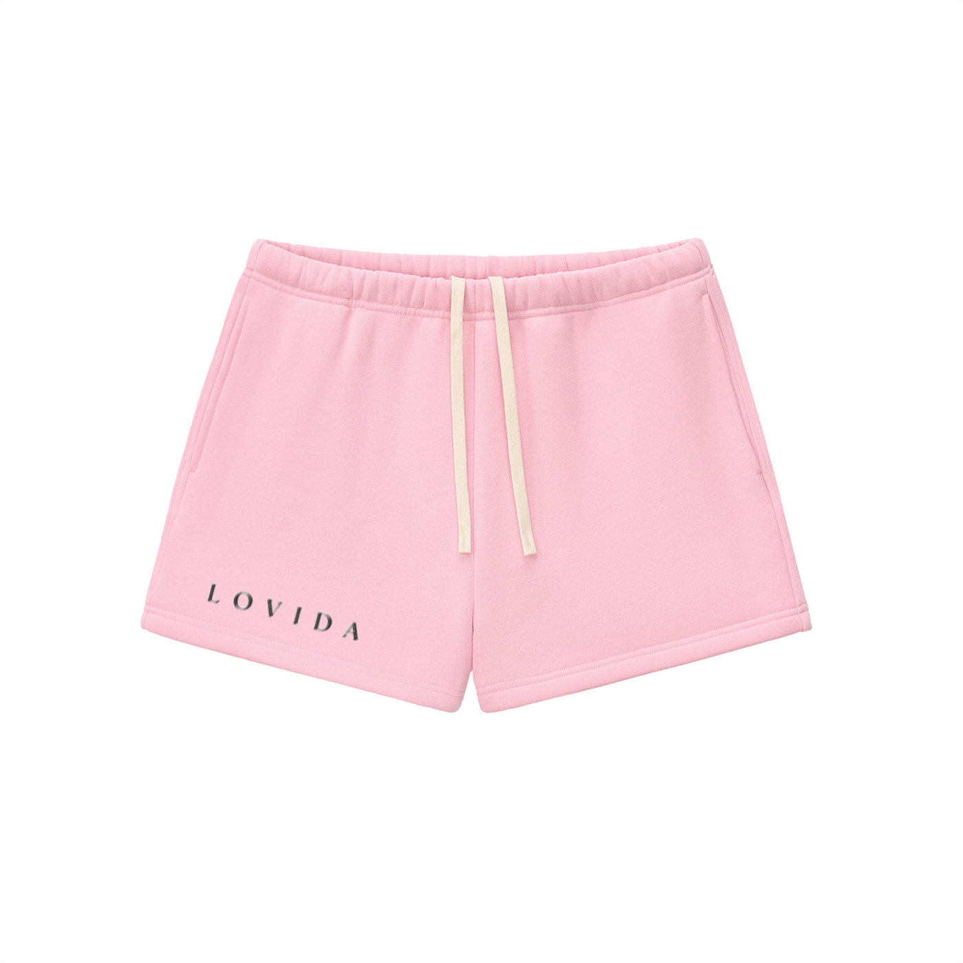 Lovida Fleece Drawstring Sweat shorts