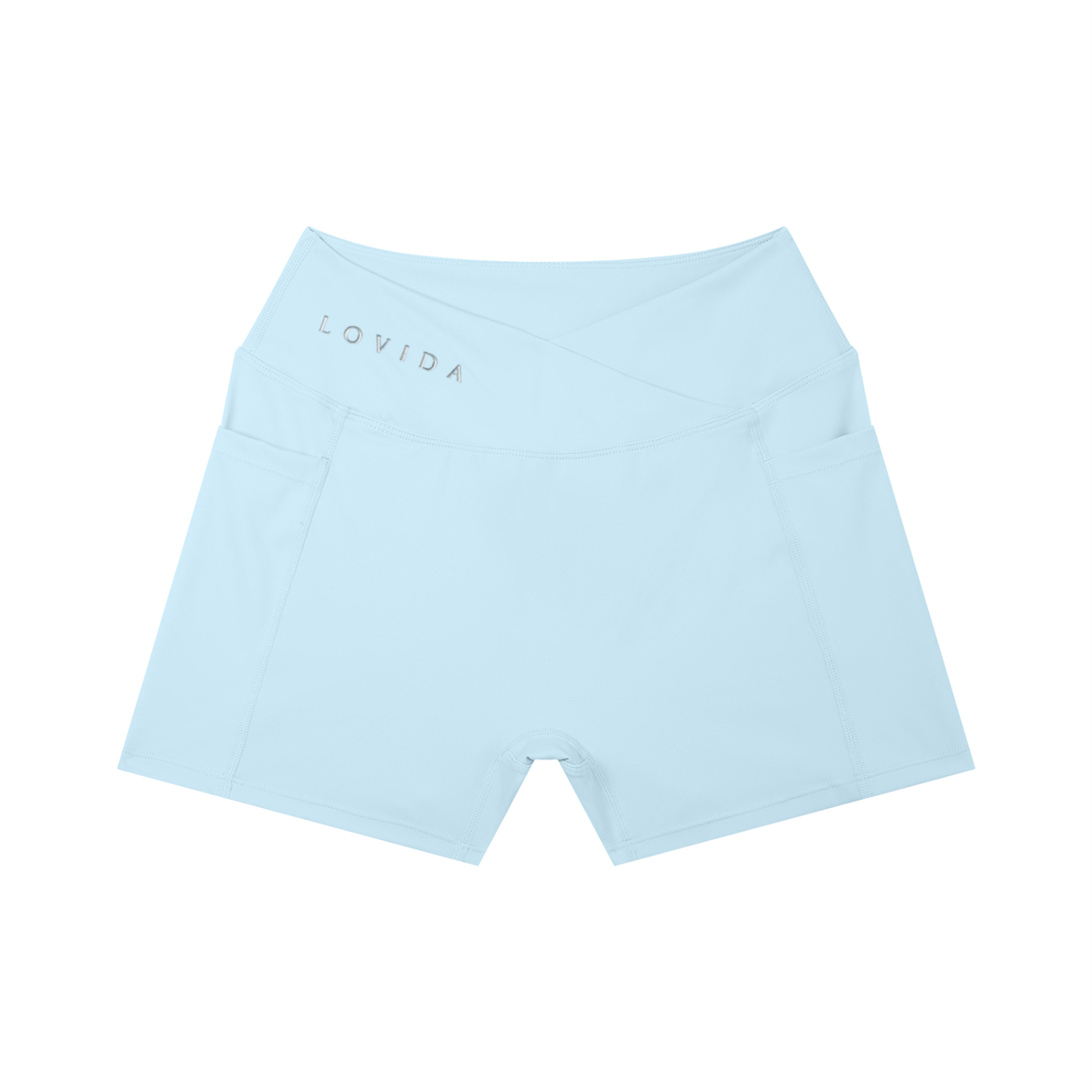 Lovida High Rise Pocket Yoga Shorts