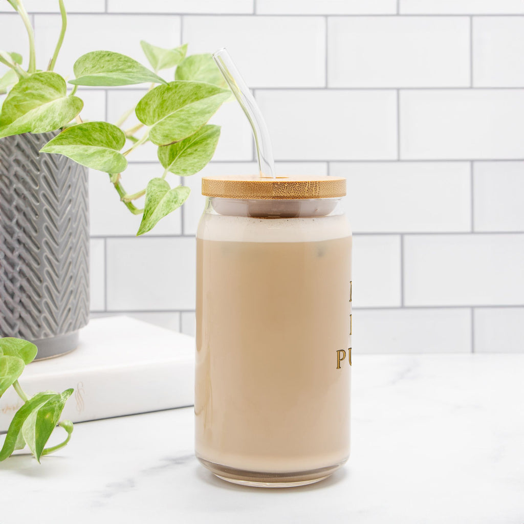 Mind, Body, & Purpose Glass Tumbler 16oz