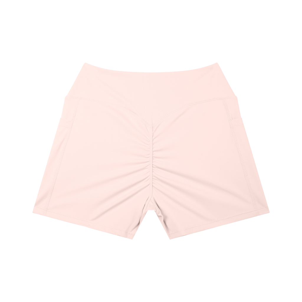 Lovida High Rise Pocket Yoga Shorts