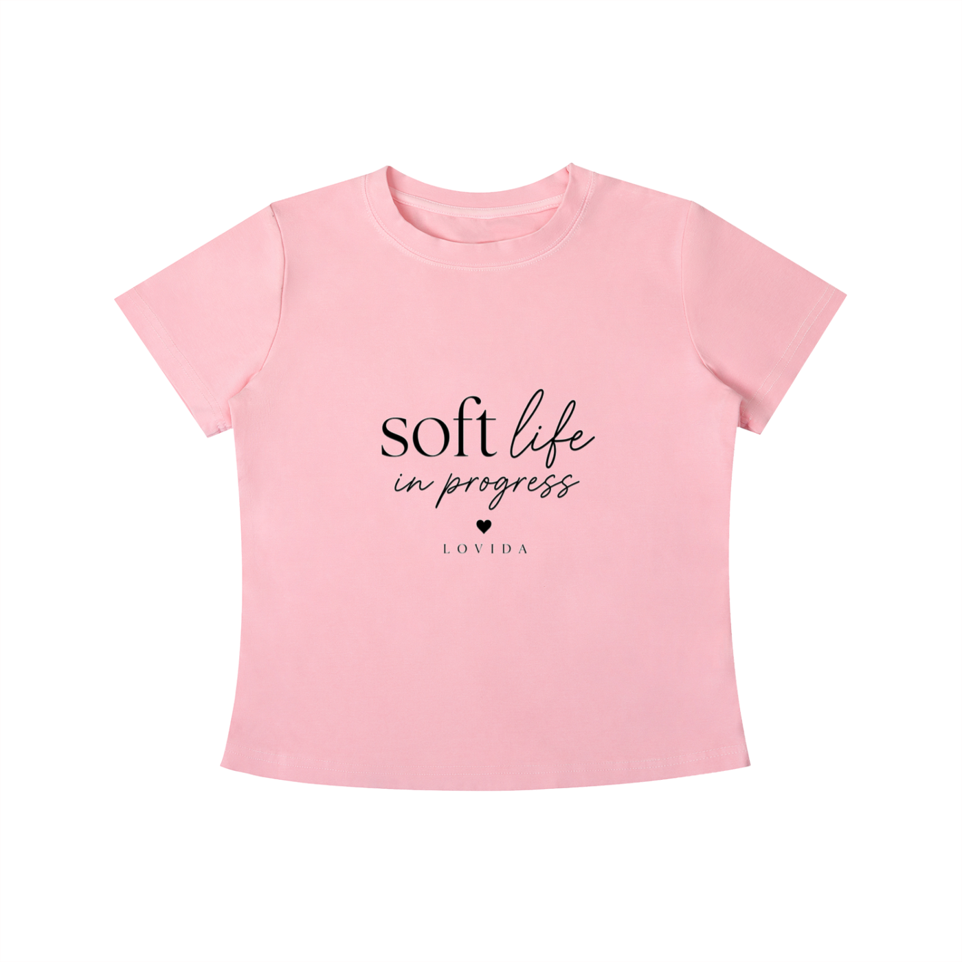 Soft Life in Progress Slim Fit T-shirt