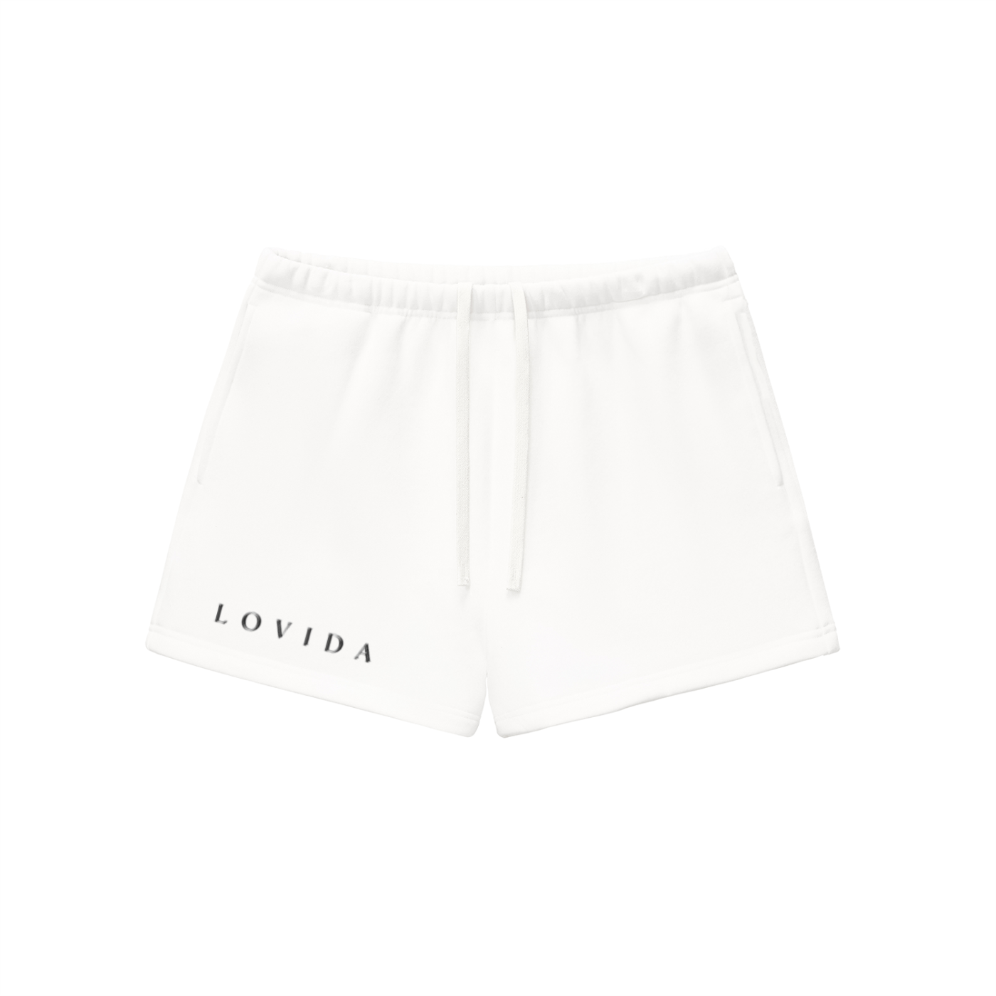 Lovida Fleece Drawstring Sweat shorts