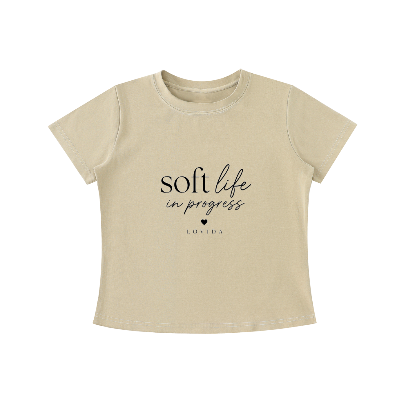 Soft Life in Progress Slim Fit T-shirt
