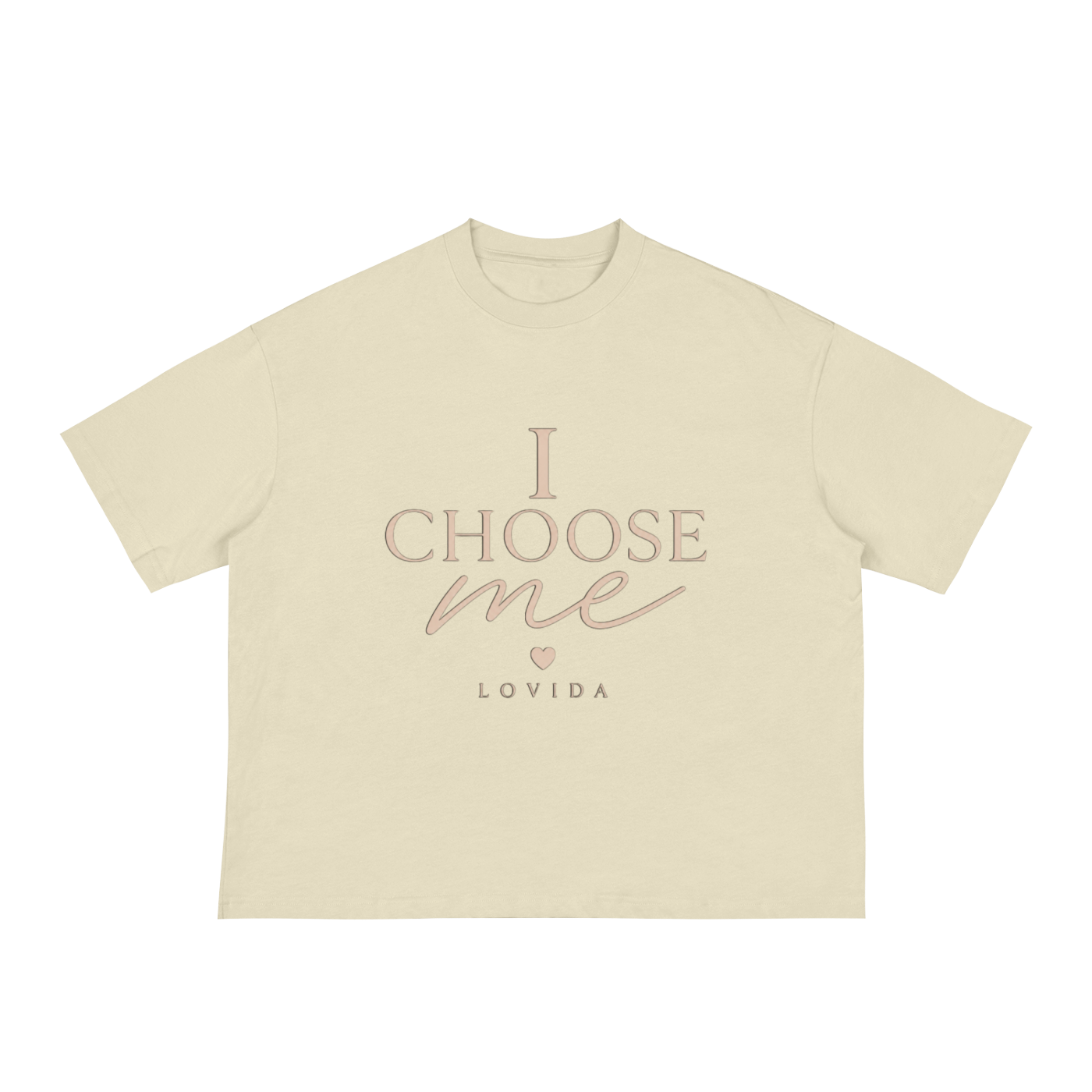 I Choose Me  Loose Boxy Tee