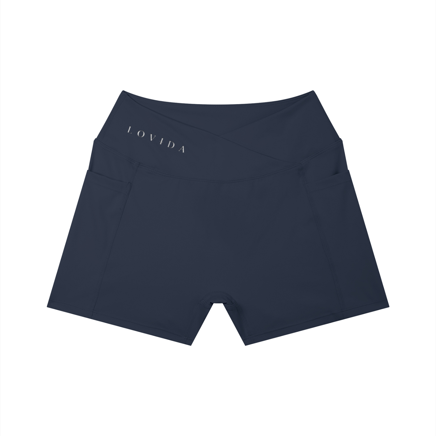 Lovida High Rise Pocket Yoga Shorts