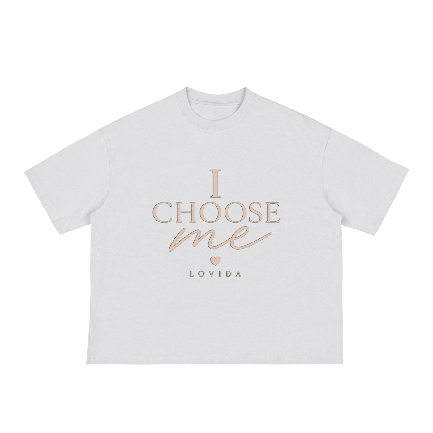 I Choose Me  Loose Boxy Tee
