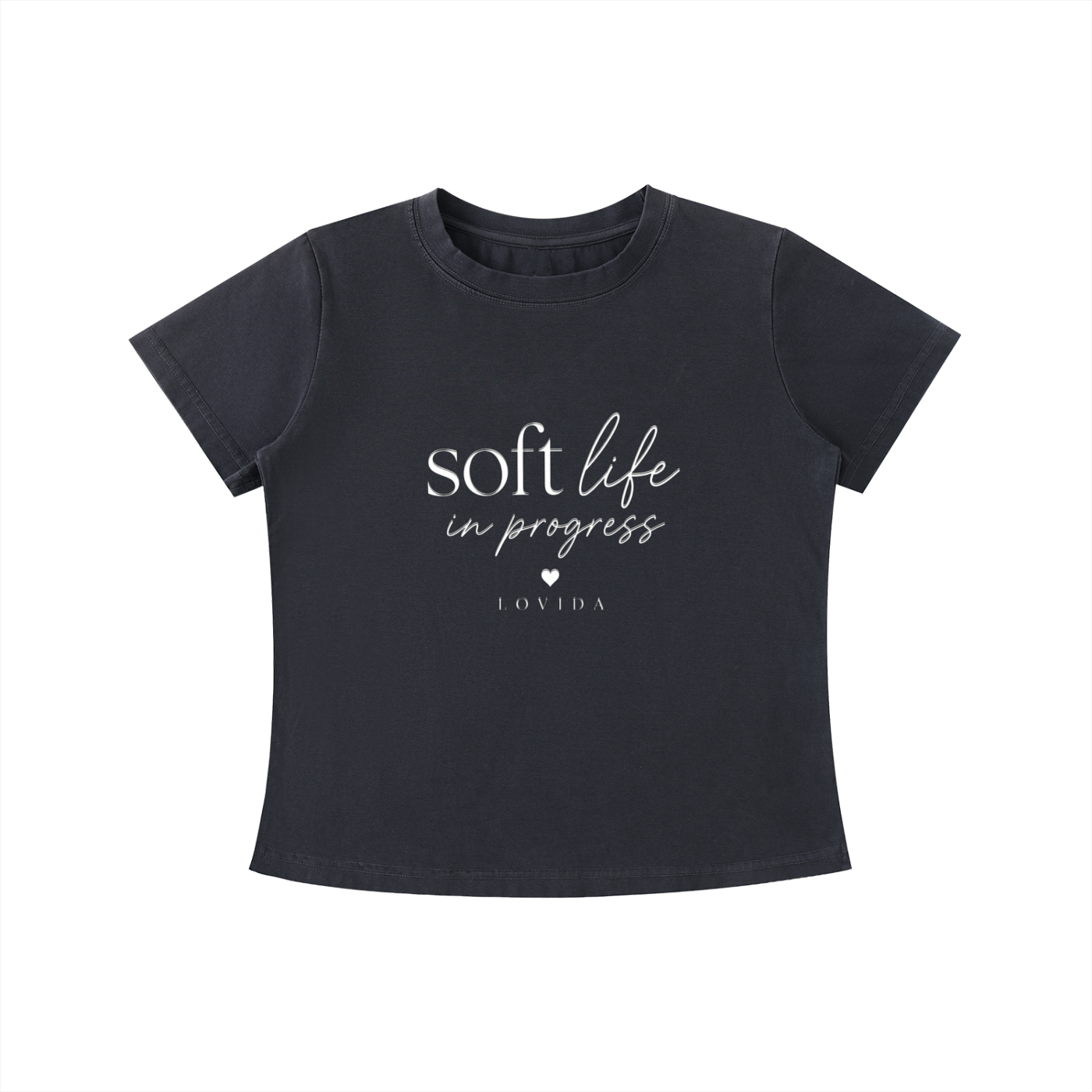Soft Life in Progress Slim Fit T-shirt
