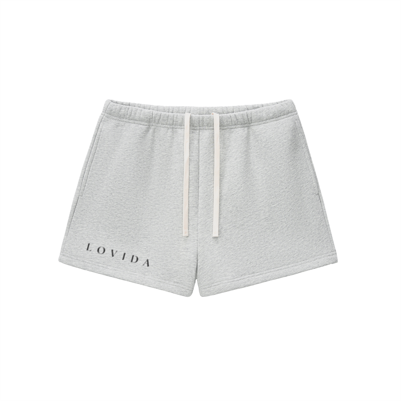 Lovida Fleece Drawstring Sweat shorts