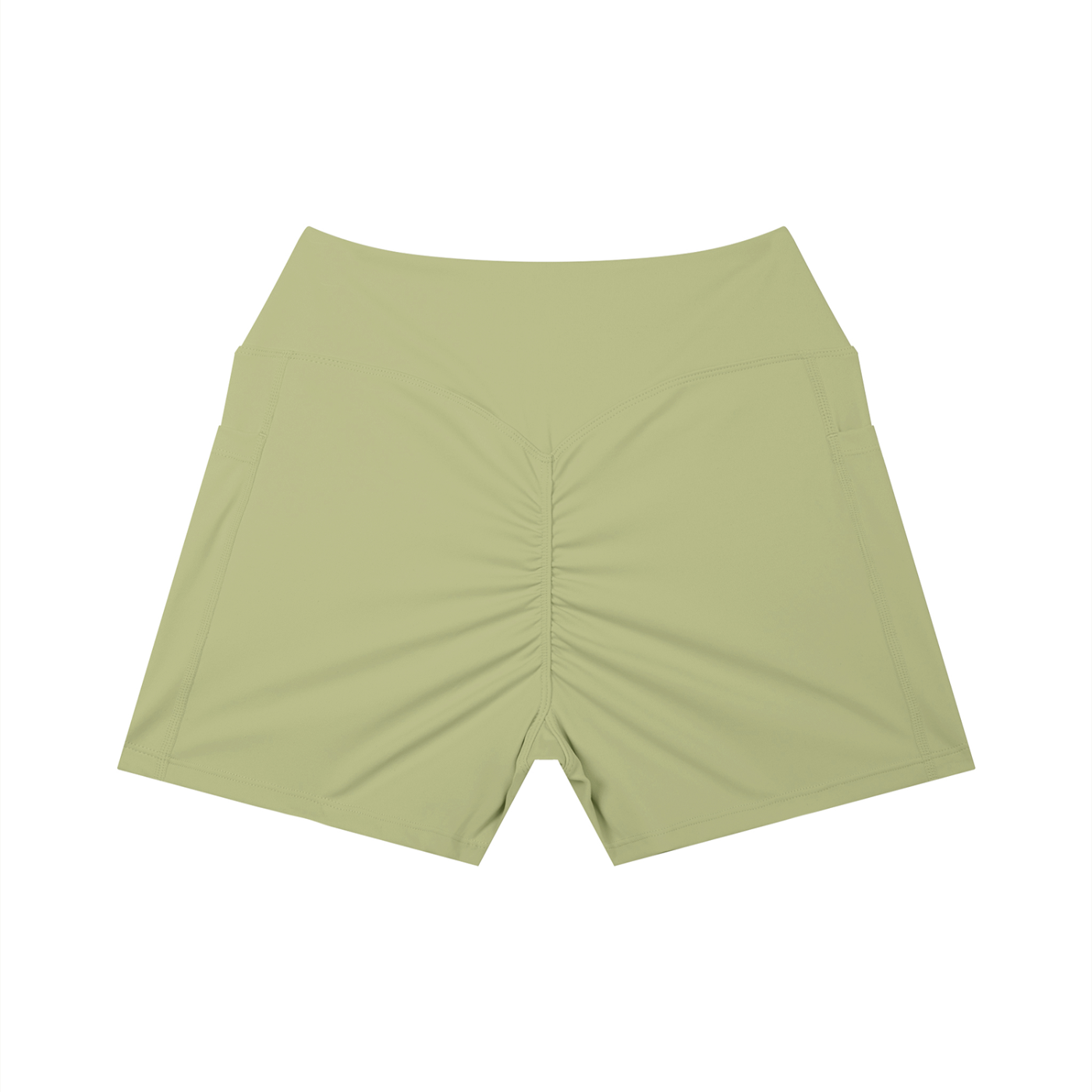 Lovida High Rise Pocket Yoga Shorts