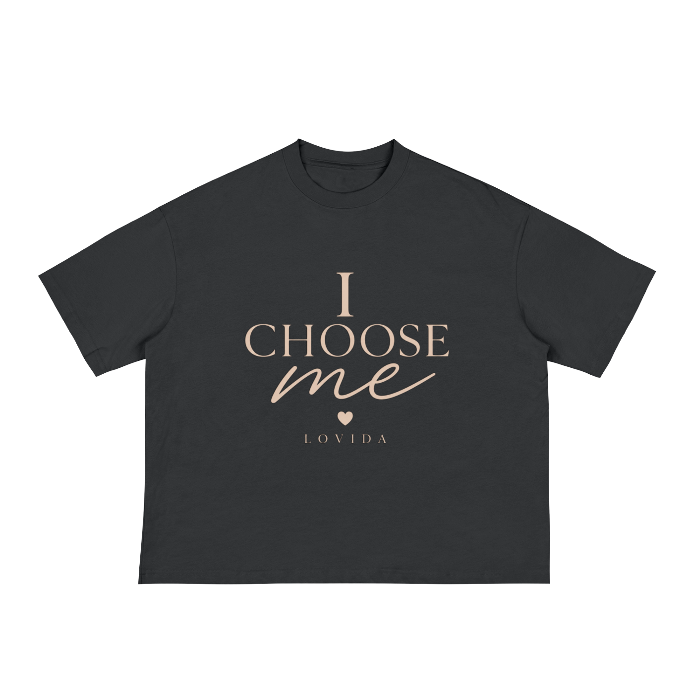 I Choose Me  Loose Boxy Tee