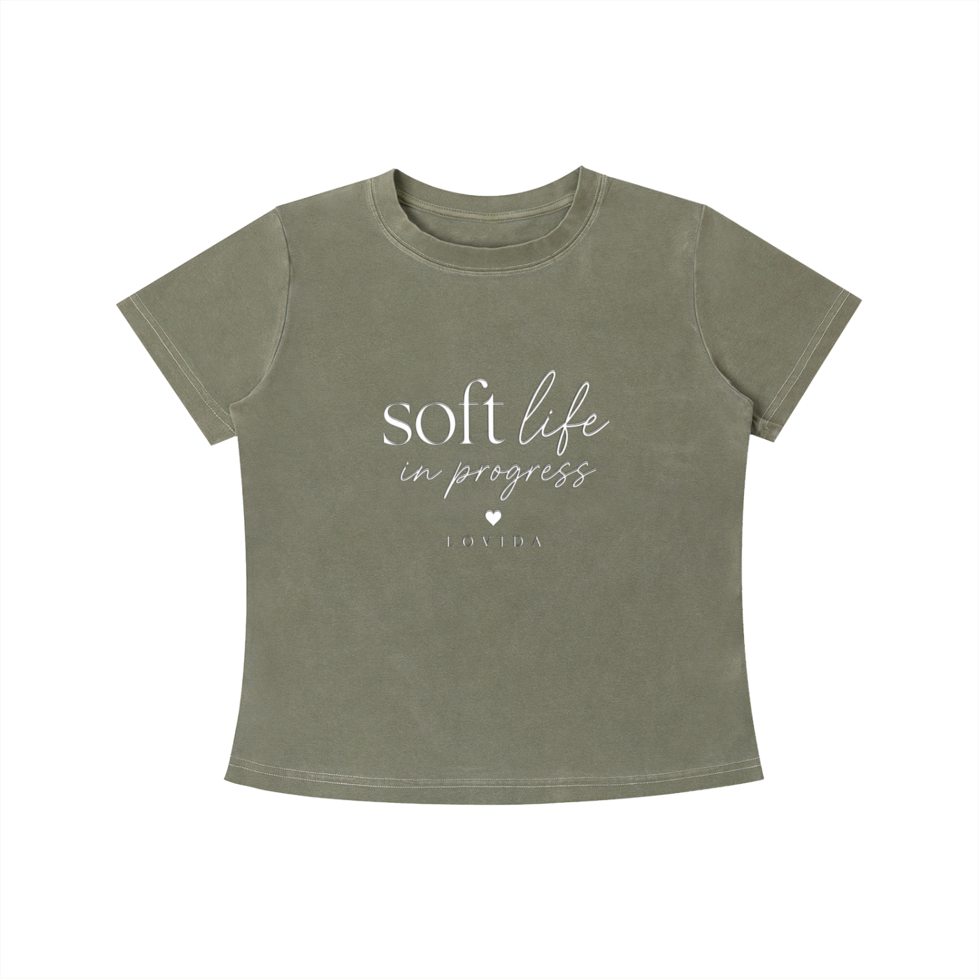 Soft Life in Progress Slim Fit T-shirt