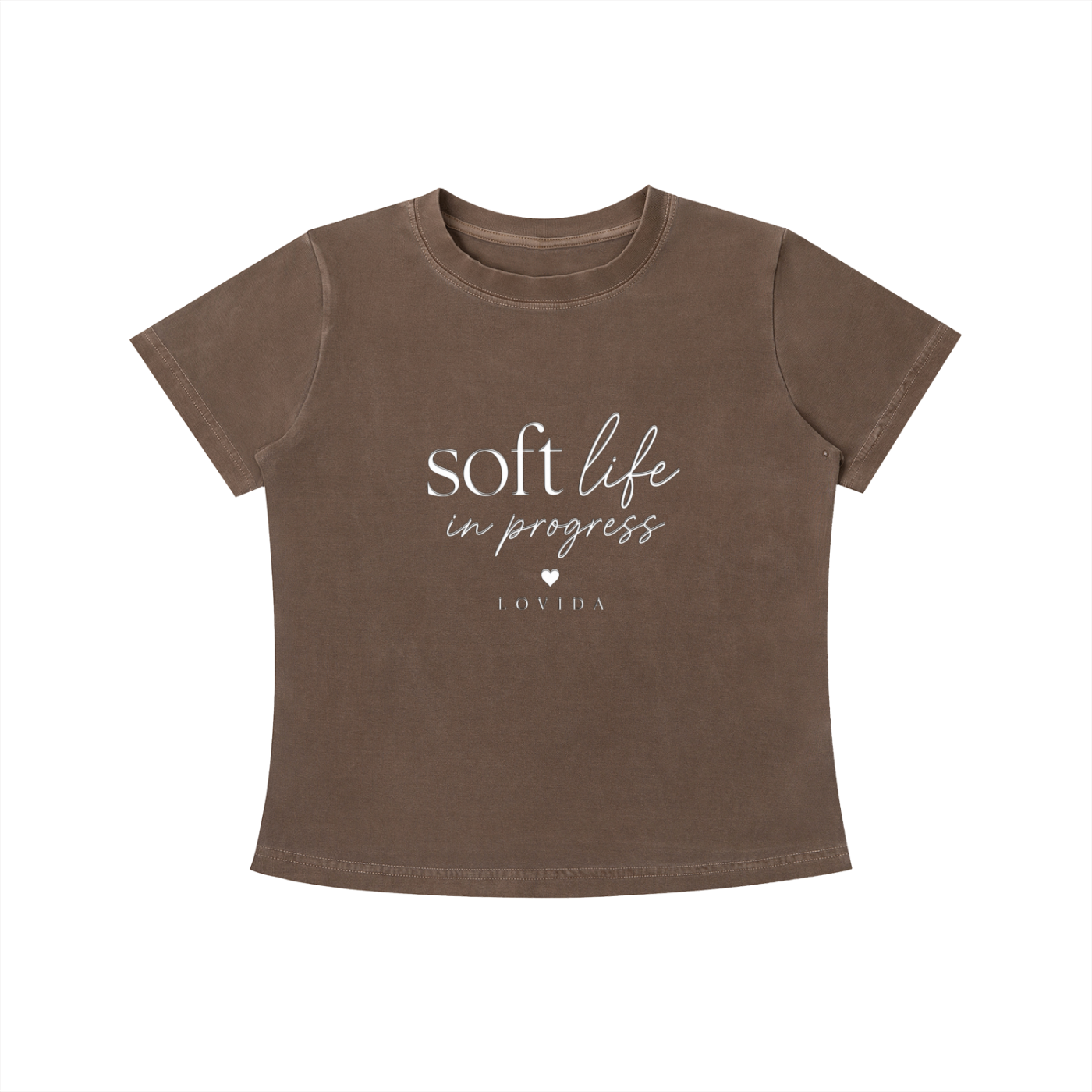 Soft Life in Progress Slim Fit T-shirt