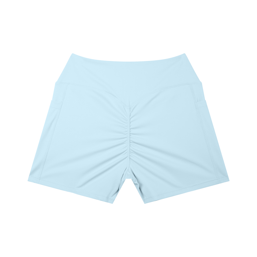 Lovida High Rise Pocket Yoga Shorts