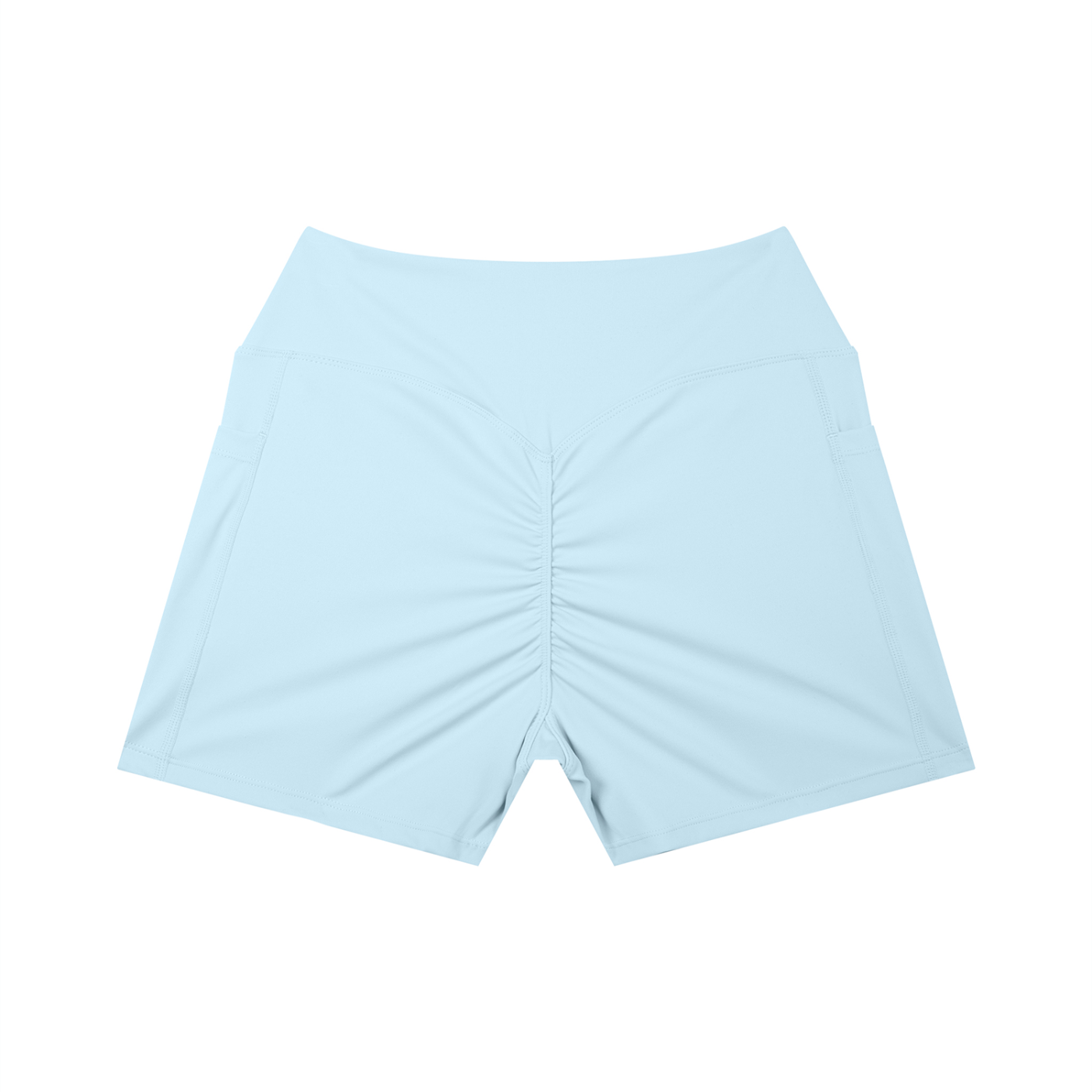 Lovida High Rise Pocket Yoga Shorts