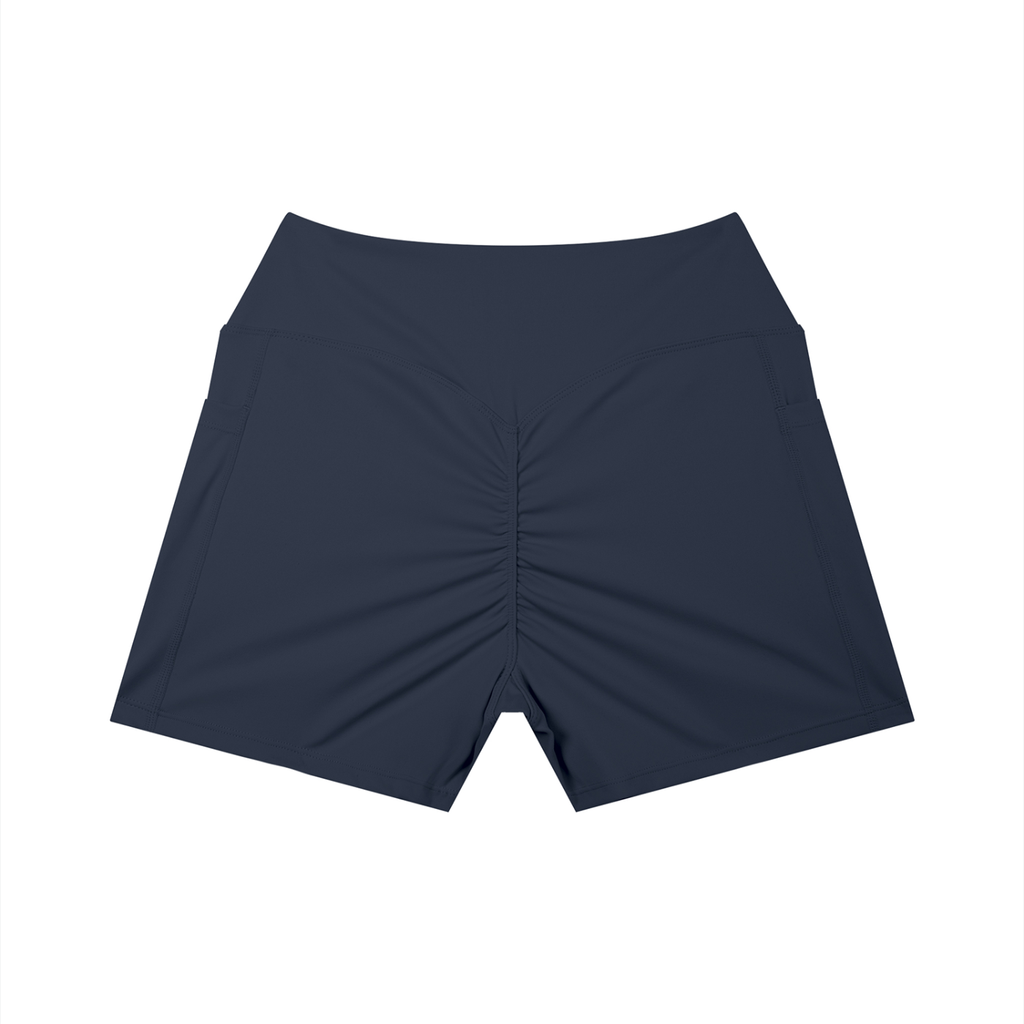 Lovida High Rise Pocket Yoga Shorts