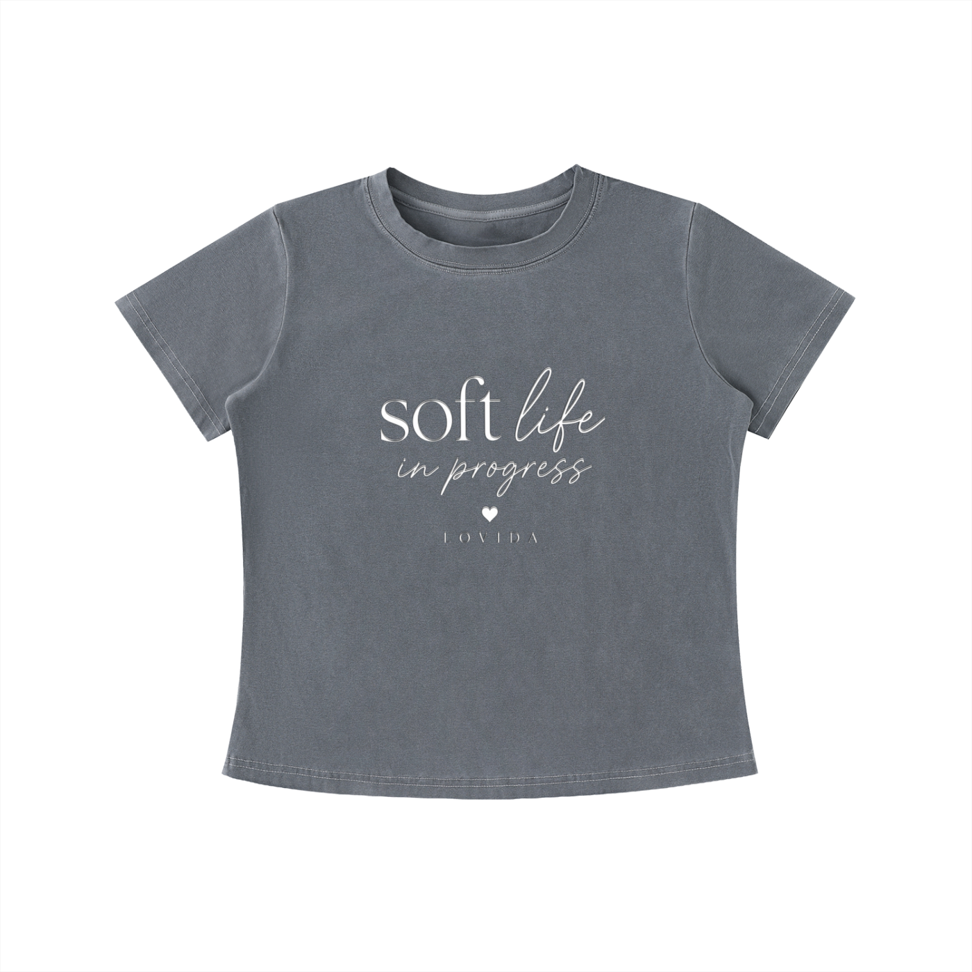 Soft Life in Progress Slim Fit T-shirt